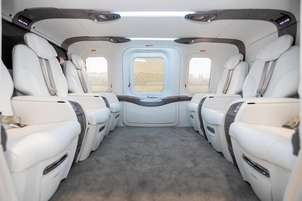 Helicopter Executive Interior